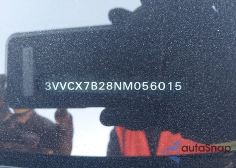 2022 Volkswagen Taos 1.5T S из США, поврежденный, VIN 3VVCX7B28NM056015